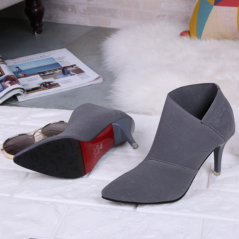 High Heels Winter Casual Shoes - Image 4