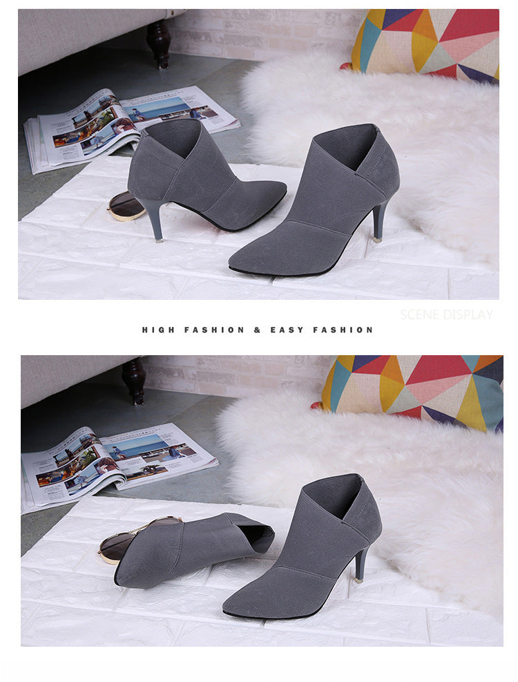 High Heels Winter Casual Shoes - Image 3