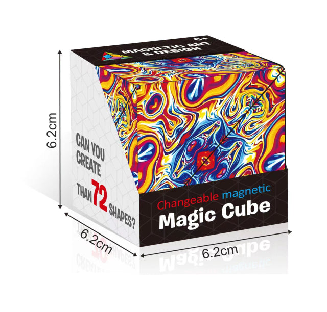 Anti-Stress Magnetic Magic Cube - Image 4