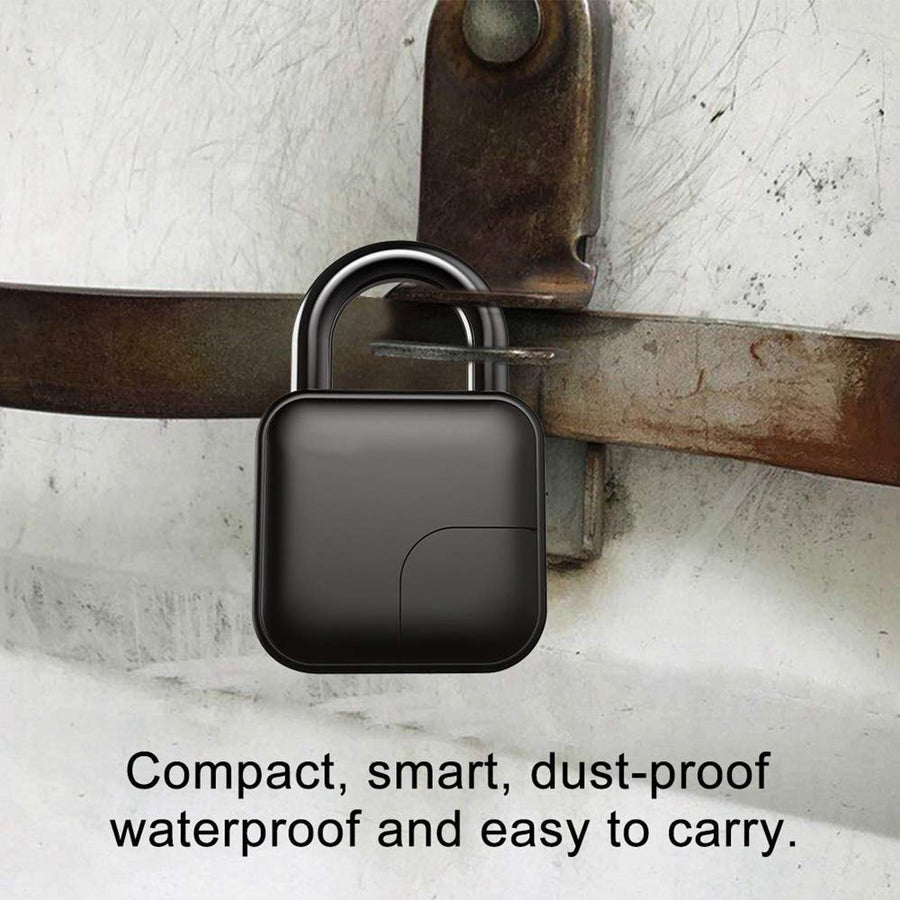 Fingerprint Auto USB Rechargeable Lock - Image 1