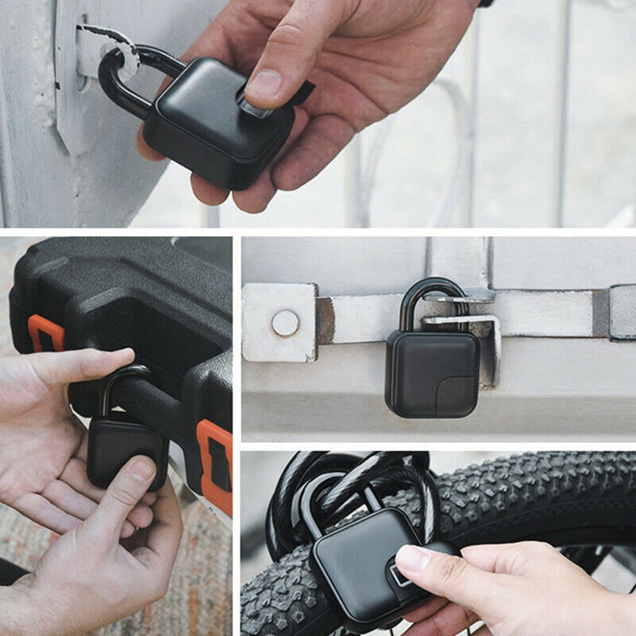 Fingerprint Auto USB Rechargeable Lock - Image 7