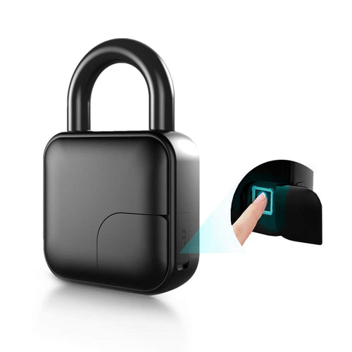 Fingerprint Auto USB Rechargeable Lock - Image 0