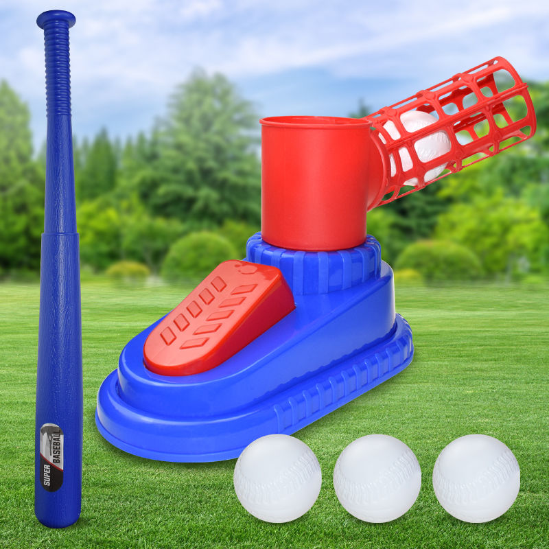 Automatic Baseball Training Ball Launcher Machine Set