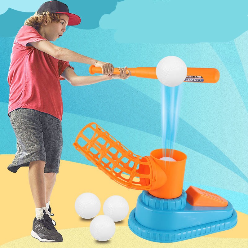 Automatic Baseball Training Ball Launcher Machine Set