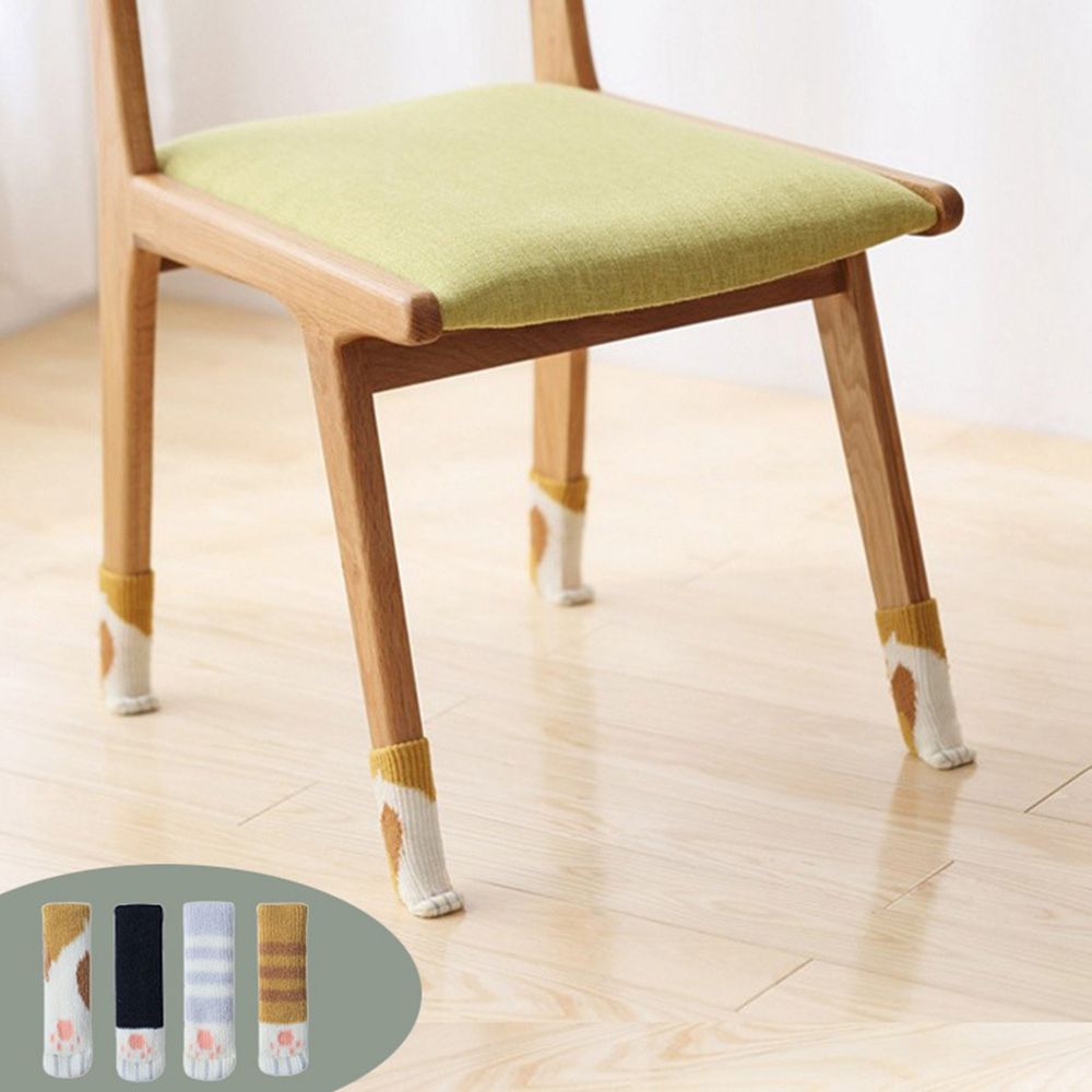 4pcs Cute Chair Anti Slip Leg Pads