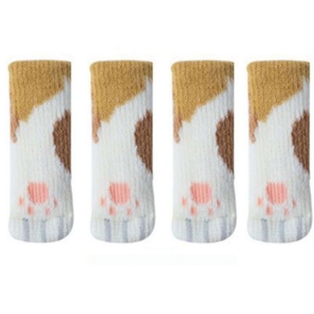 4pcs Cute Chair Anti Slip Leg Pads