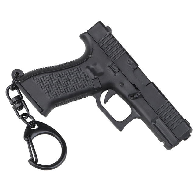 Mini Toy Pistol Shape Keychain - Image 4