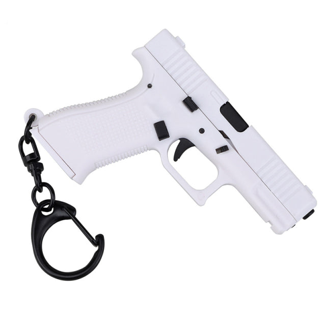 Mini Toy Pistol Shape Keychain - Image 5