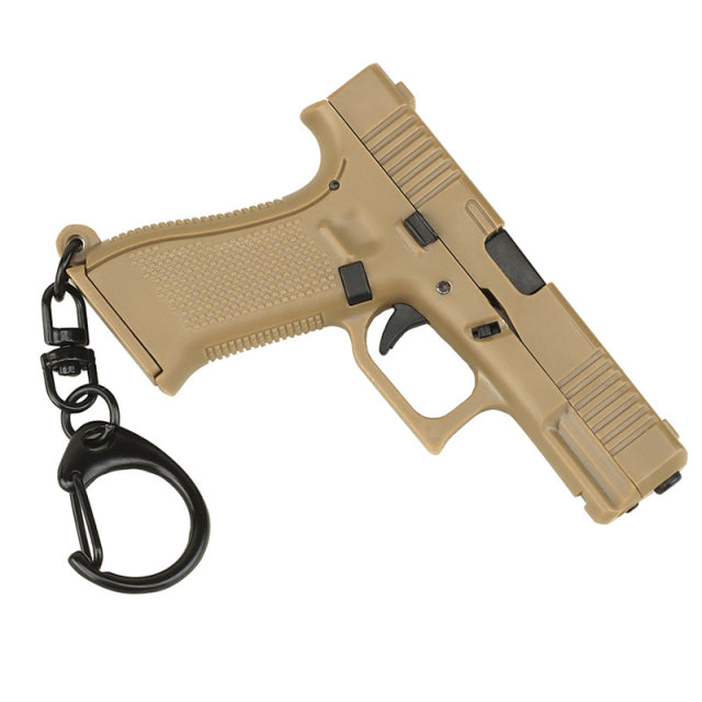 Mini Toy Pistol Shape Keychain - Image 6