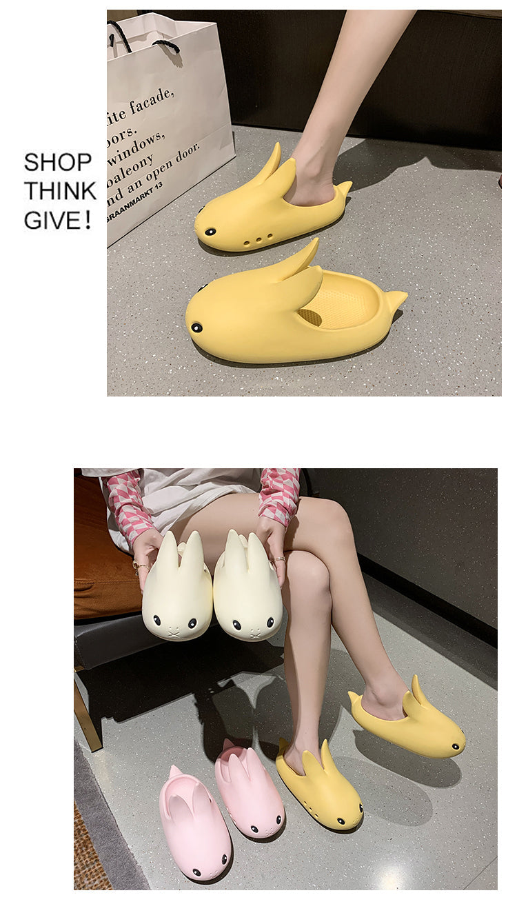 Non-slip Bunny Cloud Comfy Slippers - Image 6