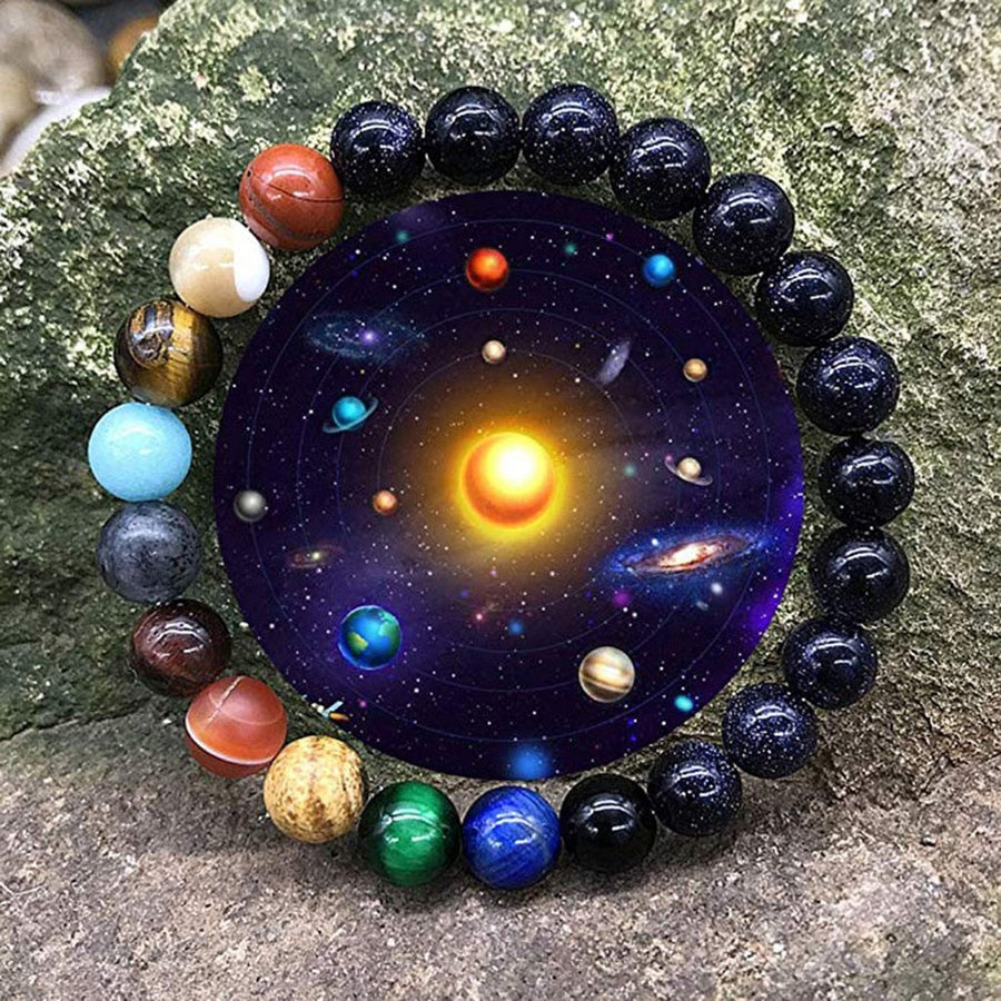Solar System Natural Stone Charming Bracelet - Image 6