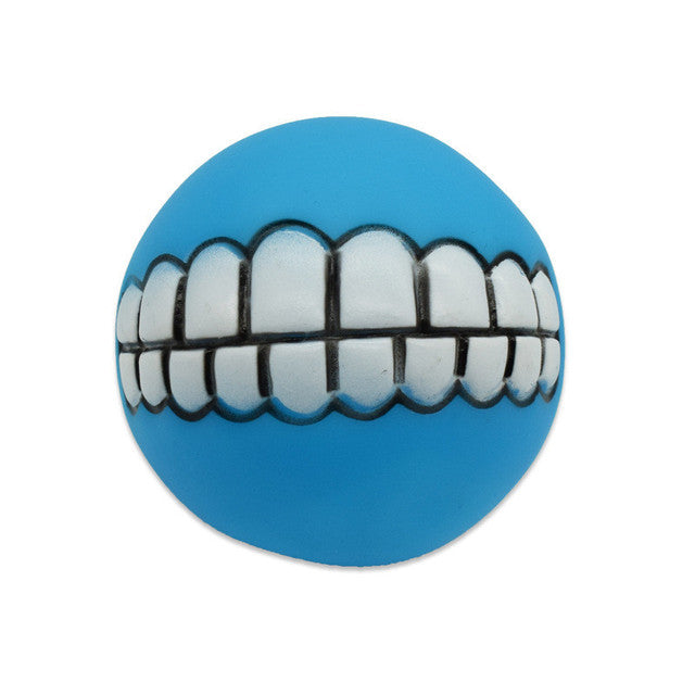 Funny Smile Rubber Pet Chew Toys