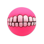 Funny Smile Rubber Pet Chew Toys