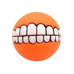 Funny Smile Rubber Pet Chew Toys