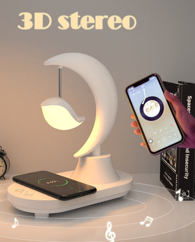 Moon Star Wireless Charging Night Lamp - Image 2