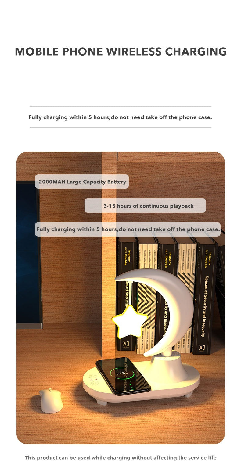 Moon Star Wireless Charging Night Lamp - Image 14