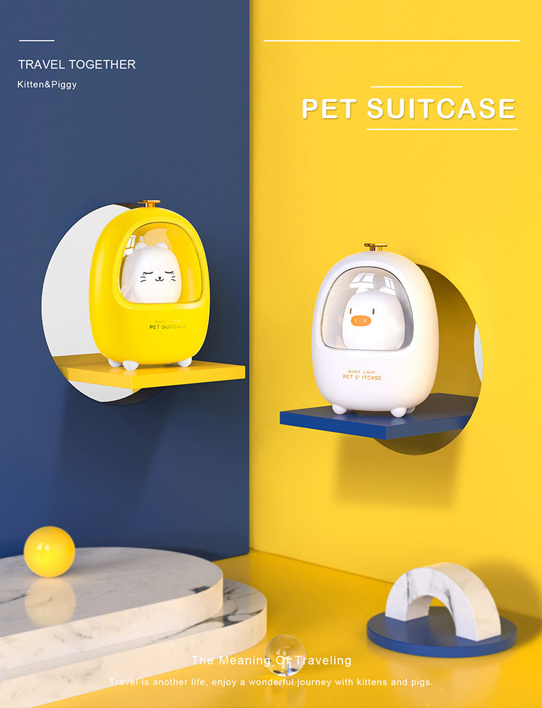 Portable Atmosphere Cute Pet Bedside Night Lamp