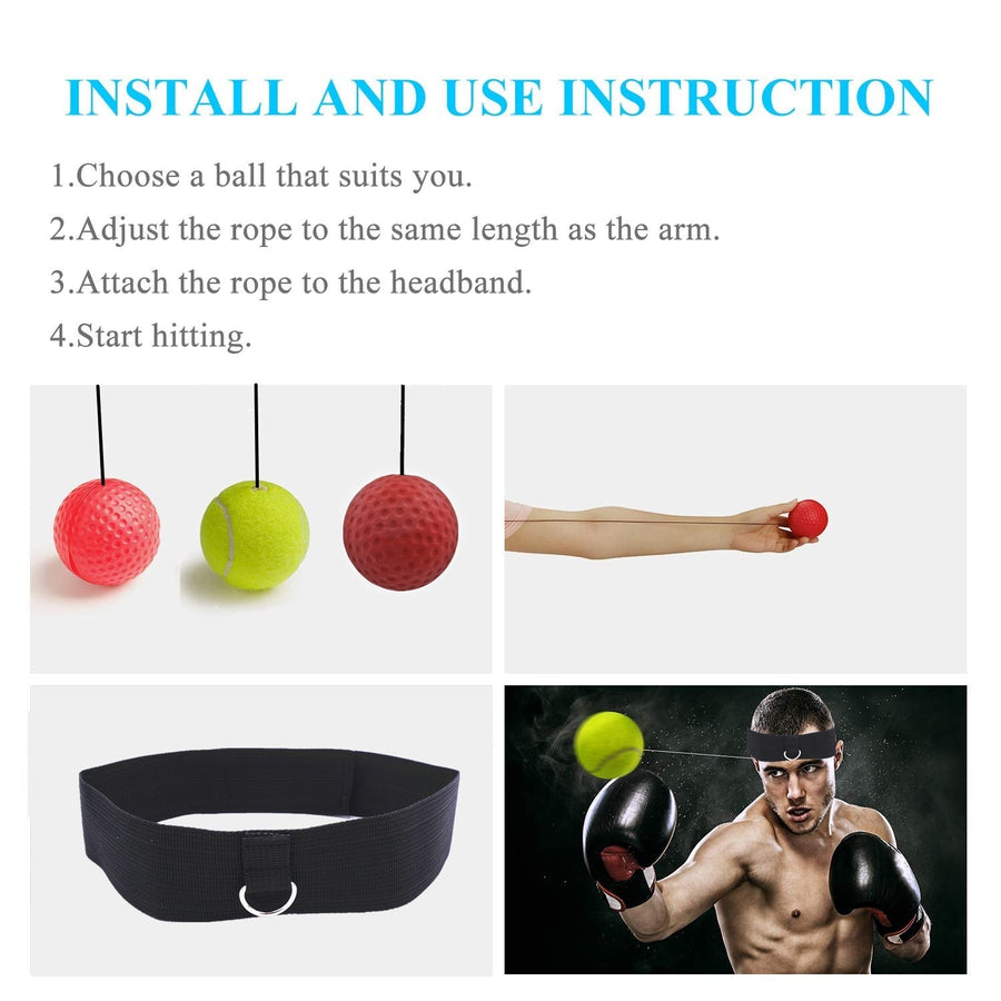 Boxing Reflex Speed Punch Ball - Image 3