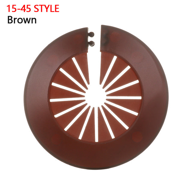 Round Faucet Cover Plate Set