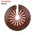 Round Faucet Cover Plate Set