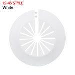 Round Faucet Cover Plate Set