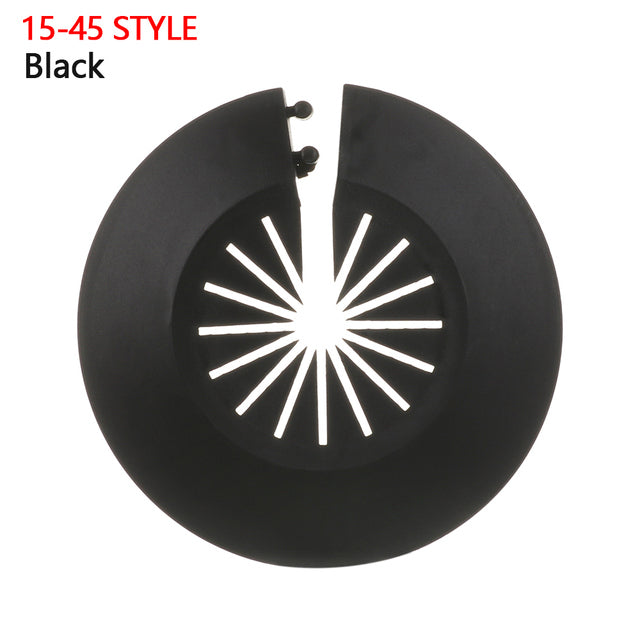 Round Faucet Cover Plate Set