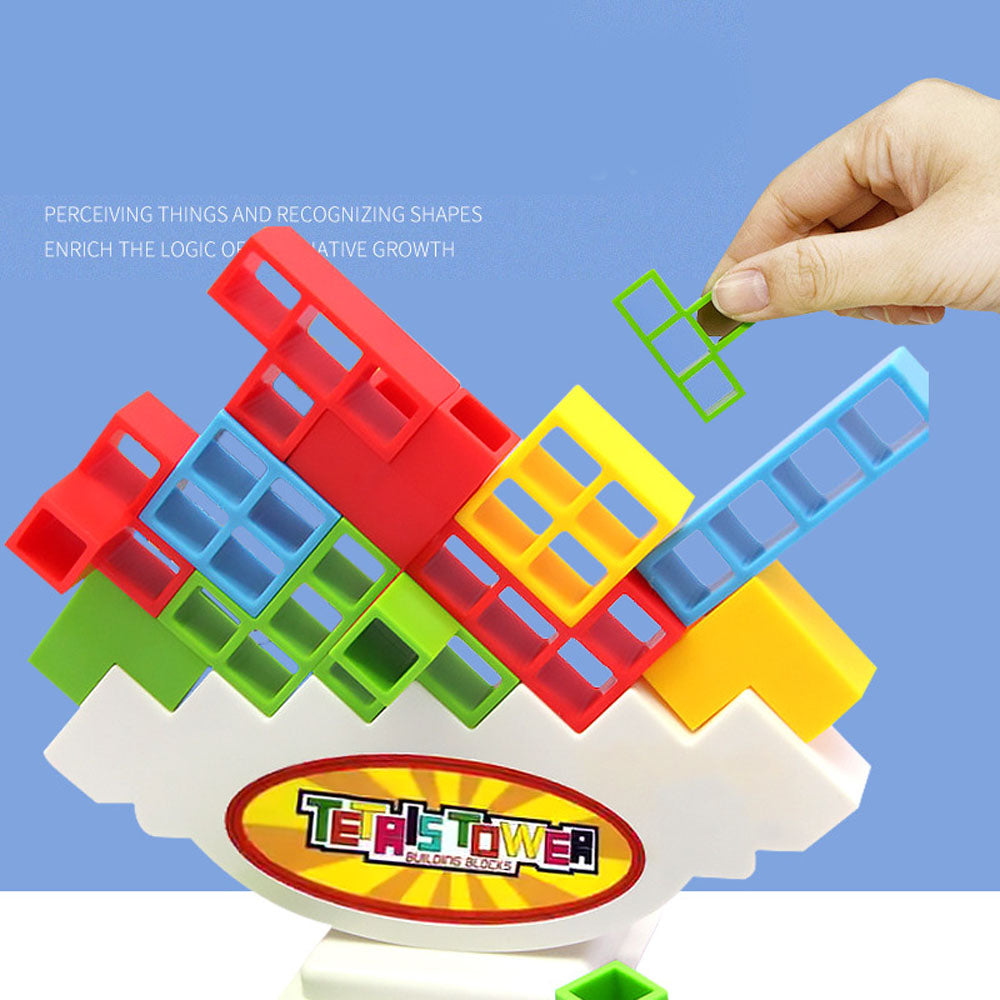 Block Stacking Puzzle Kids Balance Game