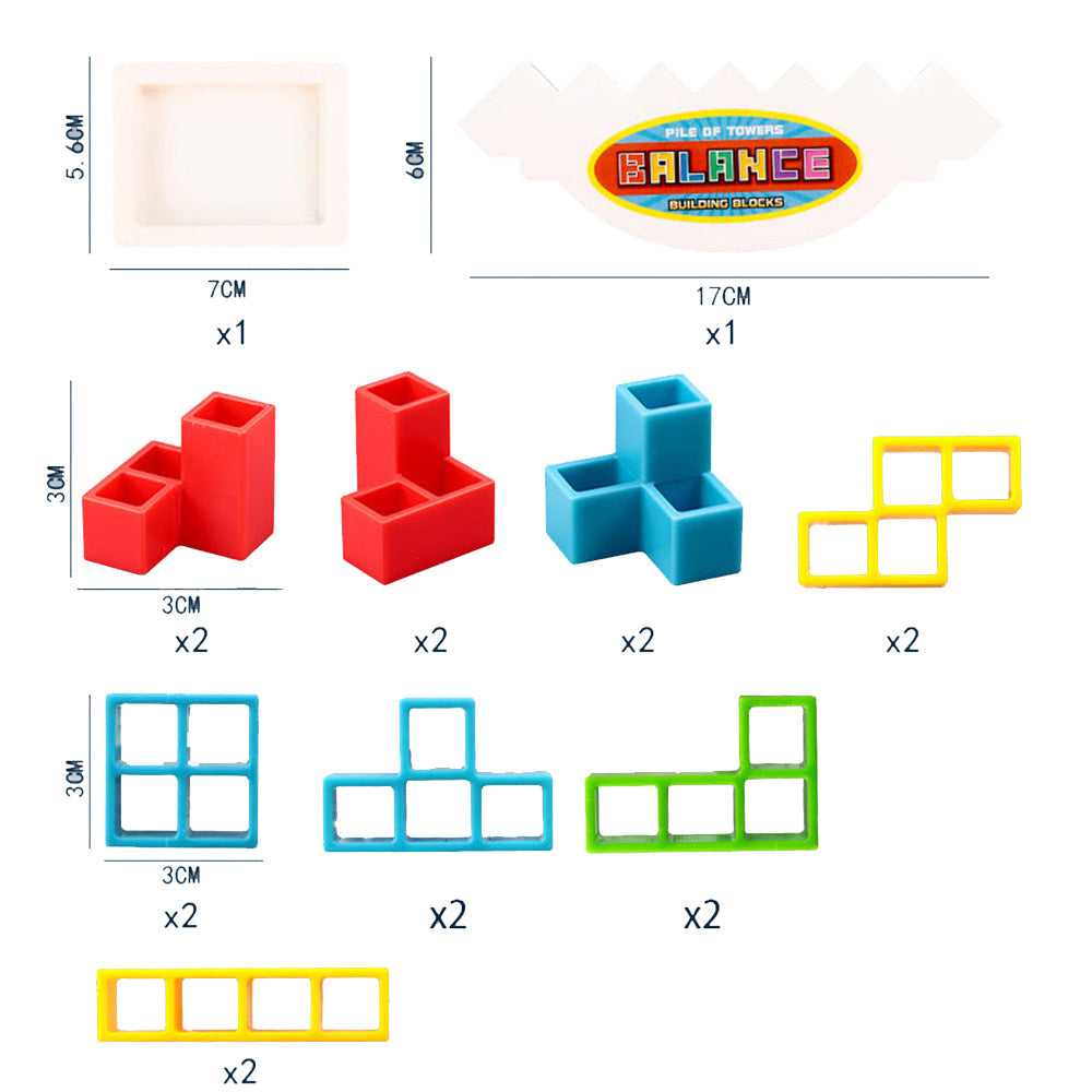 Block Stacking Puzzle Kids Balance Game