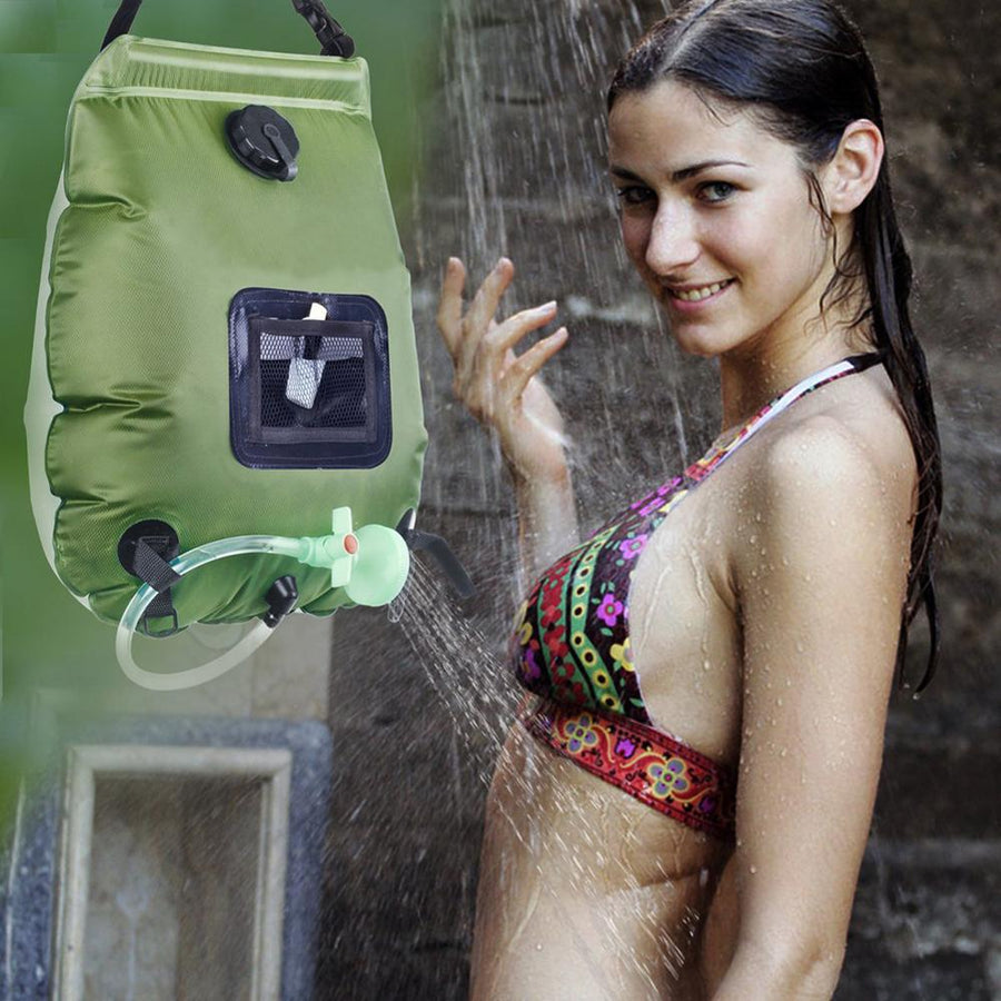 Soar-Powered Portable Travel Heated Shower Bag - Image 3