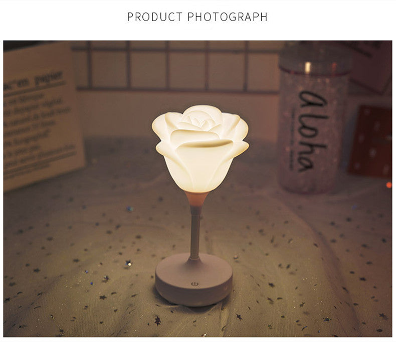 Rose Flower Romantic Touch Night Light - Image 4