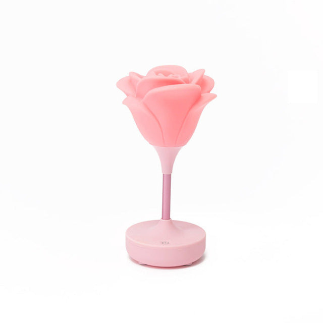 Rose Flower Romantic Touch Night Light