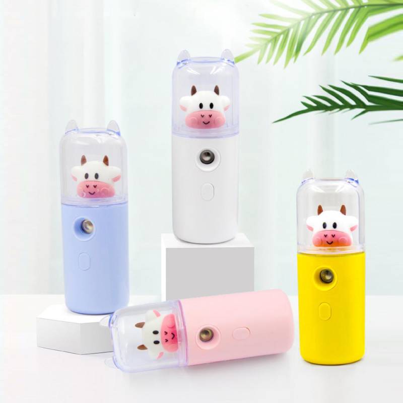 USB Cartoon Animal Rechargeable Mini Face Steamer - Image 0