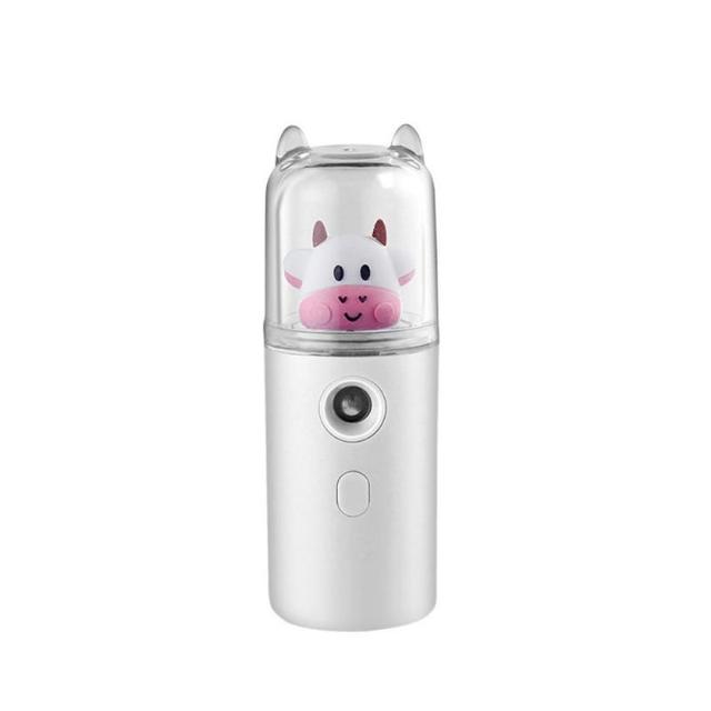 USB Cartoon Animal Rechargeable Mini Face Steamer - Image 9