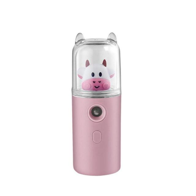 USB Cartoon Animal Rechargeable Mini Face Steamer - Image 10
