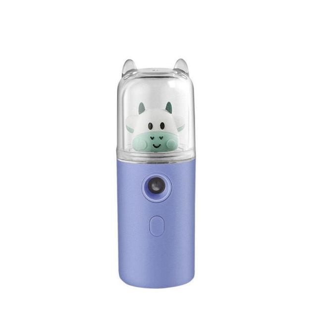 USB Cartoon Animal Rechargeable Mini Face Steamer - Image 13