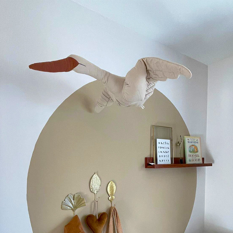 Creative Nursery Decor Hanging Swan Plush Doll - Image 4