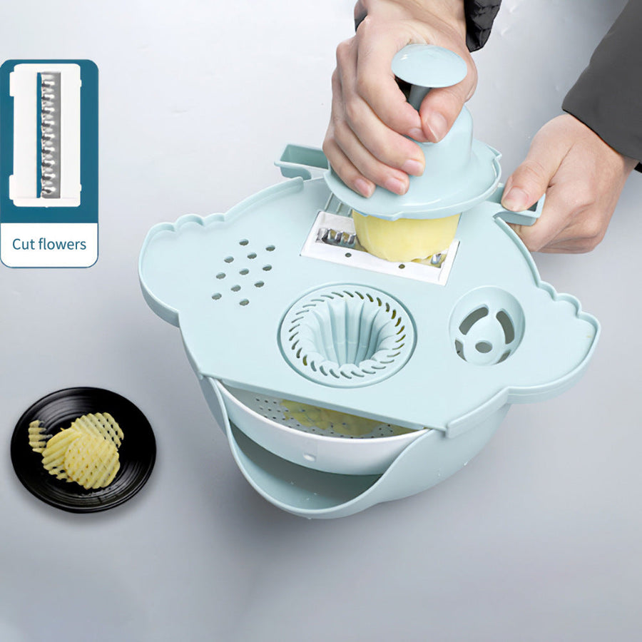 All-in-One Drain Basket Vegetable Grater - Image 7