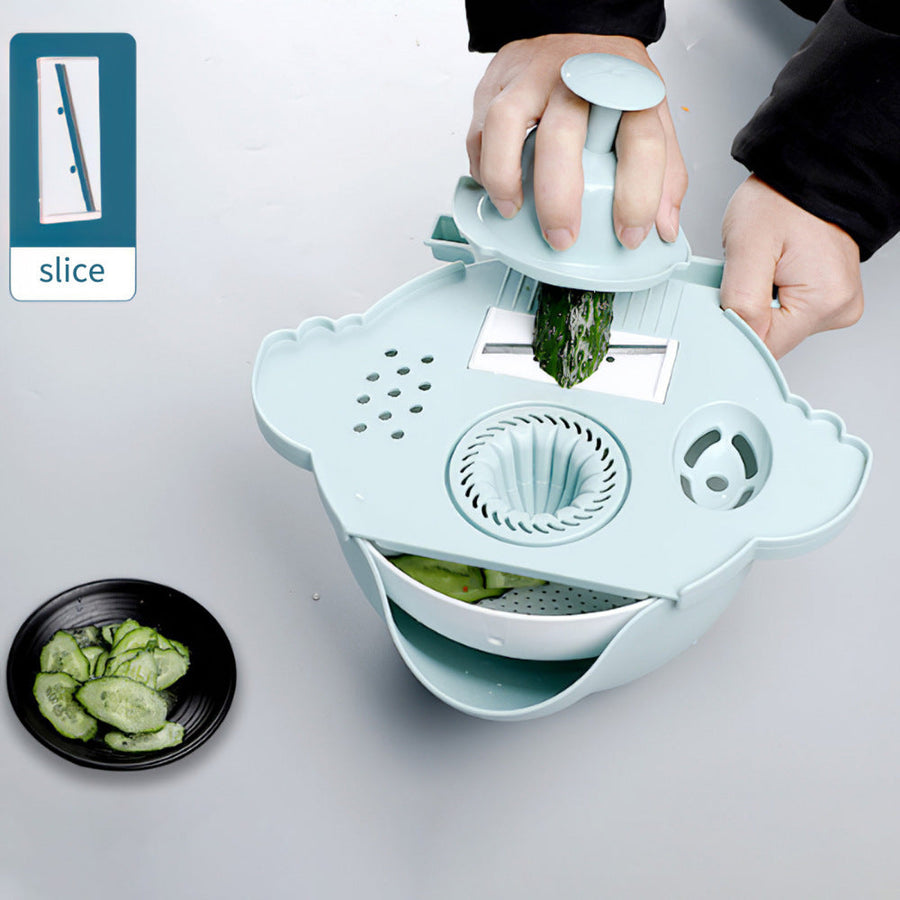 All-in-One Drain Basket Vegetable Grater - Image 5