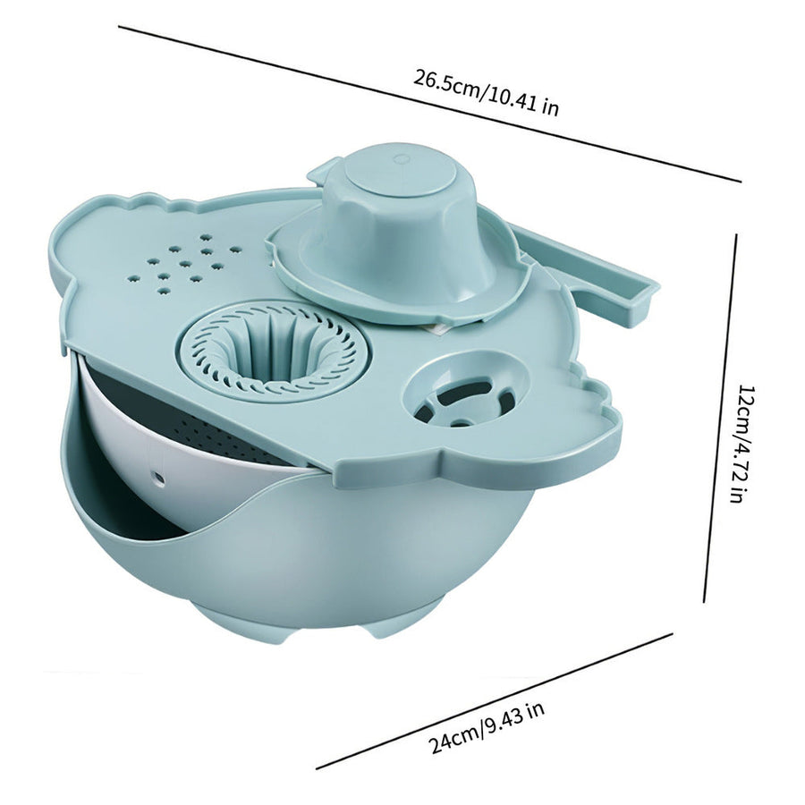 All-in-One Drain Basket Vegetable Grater - Image 10