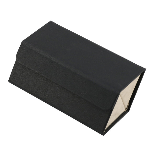 Folding Leather Travel Eyeglasses Organizer - Image 12