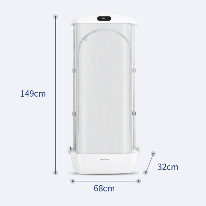Foldable Electric Dryer Ironing Steam Machine - Image 7