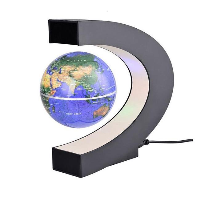 Floating Antigravity Globe LED Lamp - Image 9
