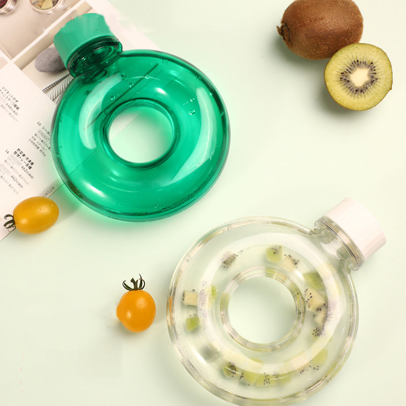 Creative Anti-fall Donut Water Bottle - Image 1