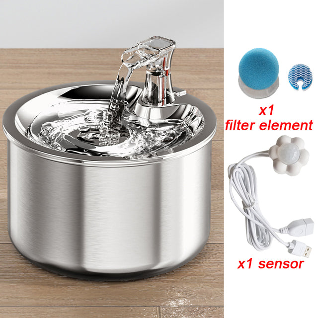 Smart Sensor Automatic Pet Fountain - Image 2