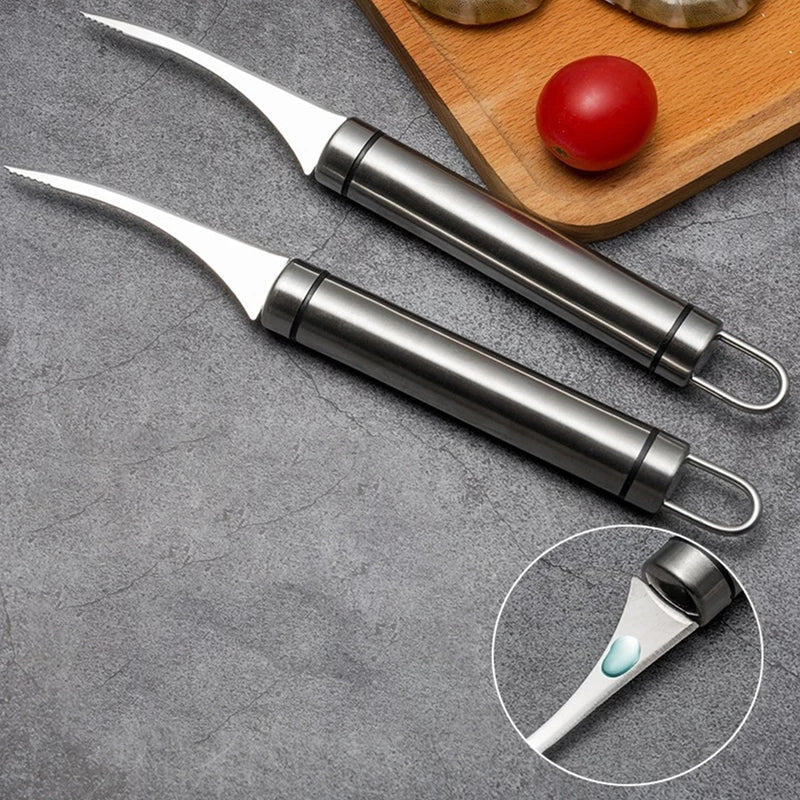 Shrimp Cleaner Stainless Steel Cutter - Image 1
