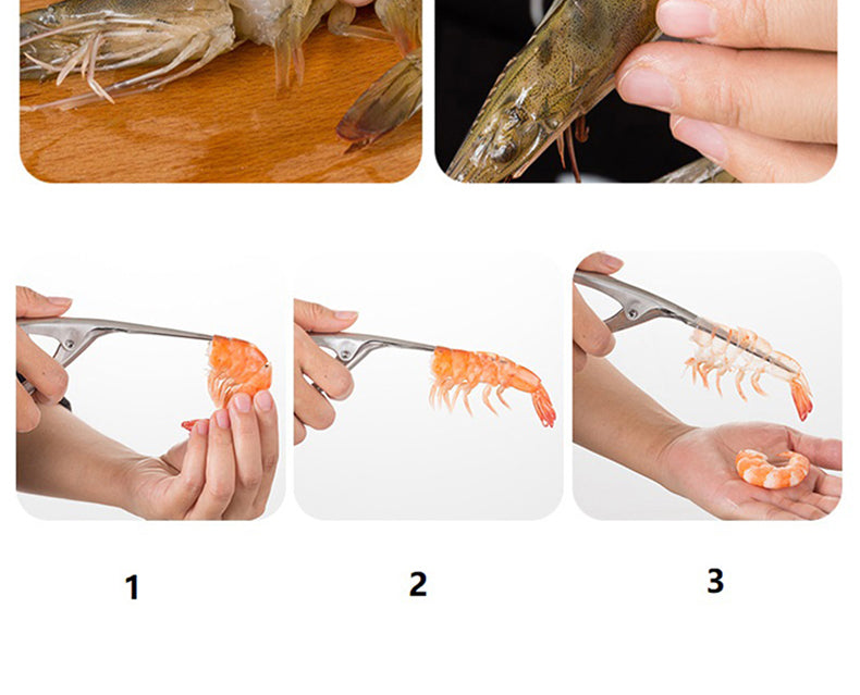 Shrimp Cleaner Stainless Steel Cutter - Image 11