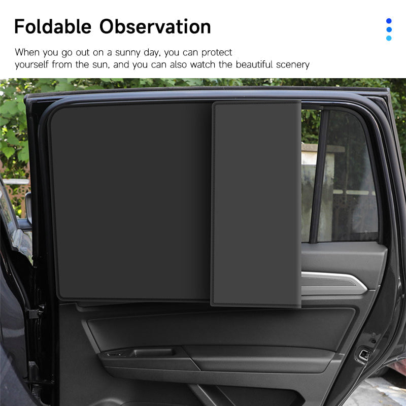 Universal Anti-UV Sunshade Car Window Curtains - Image 2