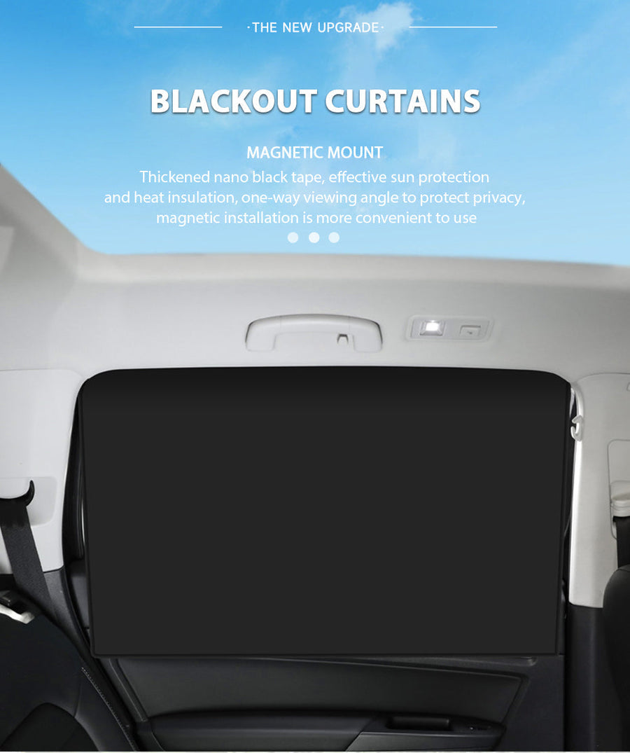 Universal Anti-UV Sunshade Car Window Curtains - Image 7