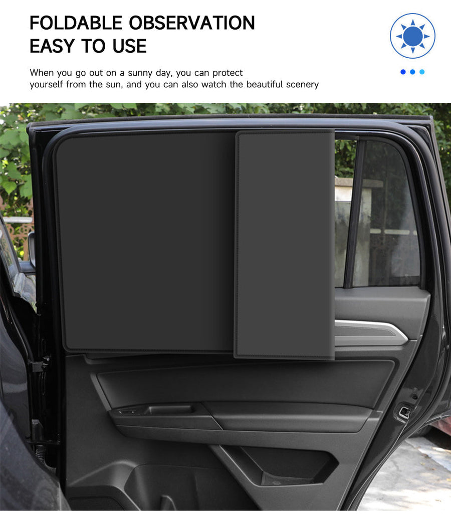 Universal Anti-UV Sunshade Car Window Curtains - Image 6