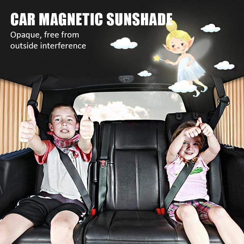 Magnetic Sun Protection Shade Car Window Curtain - Image 4